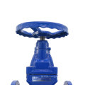 Bundor dn100 pn16 ductile iron EPDM seated flange gate valve supplier